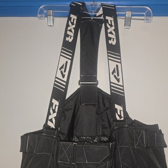 FXR Women's Black Snow Bibs - Picture 3 of 4